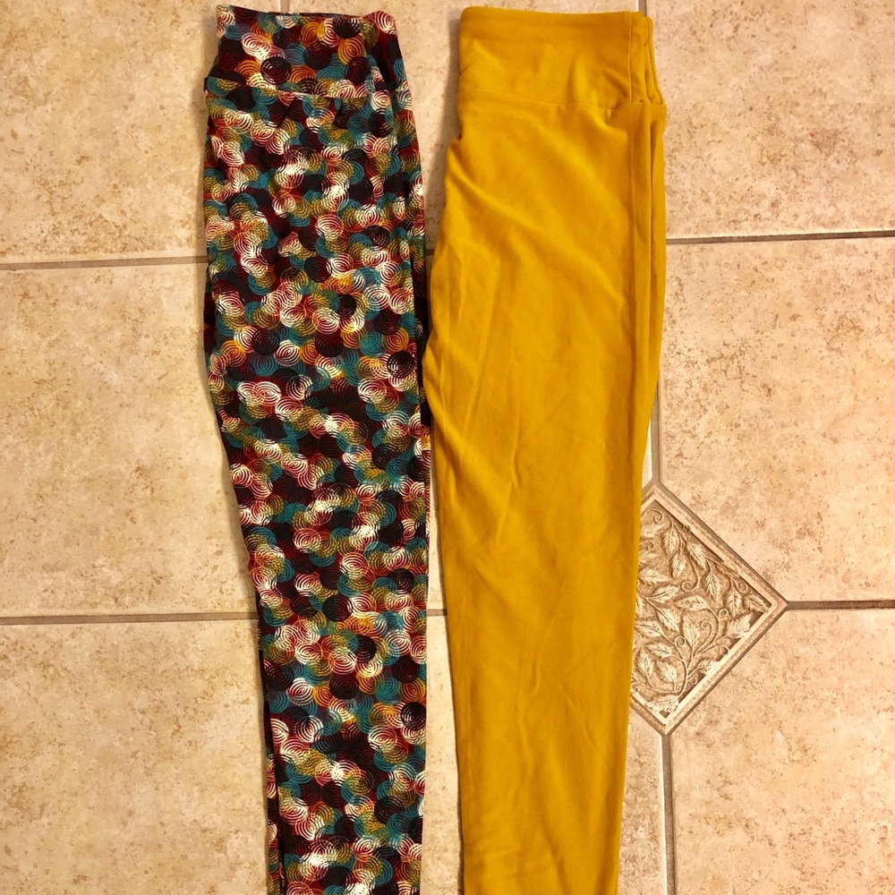 LuLaRoe One Size Leggings 2 Pack